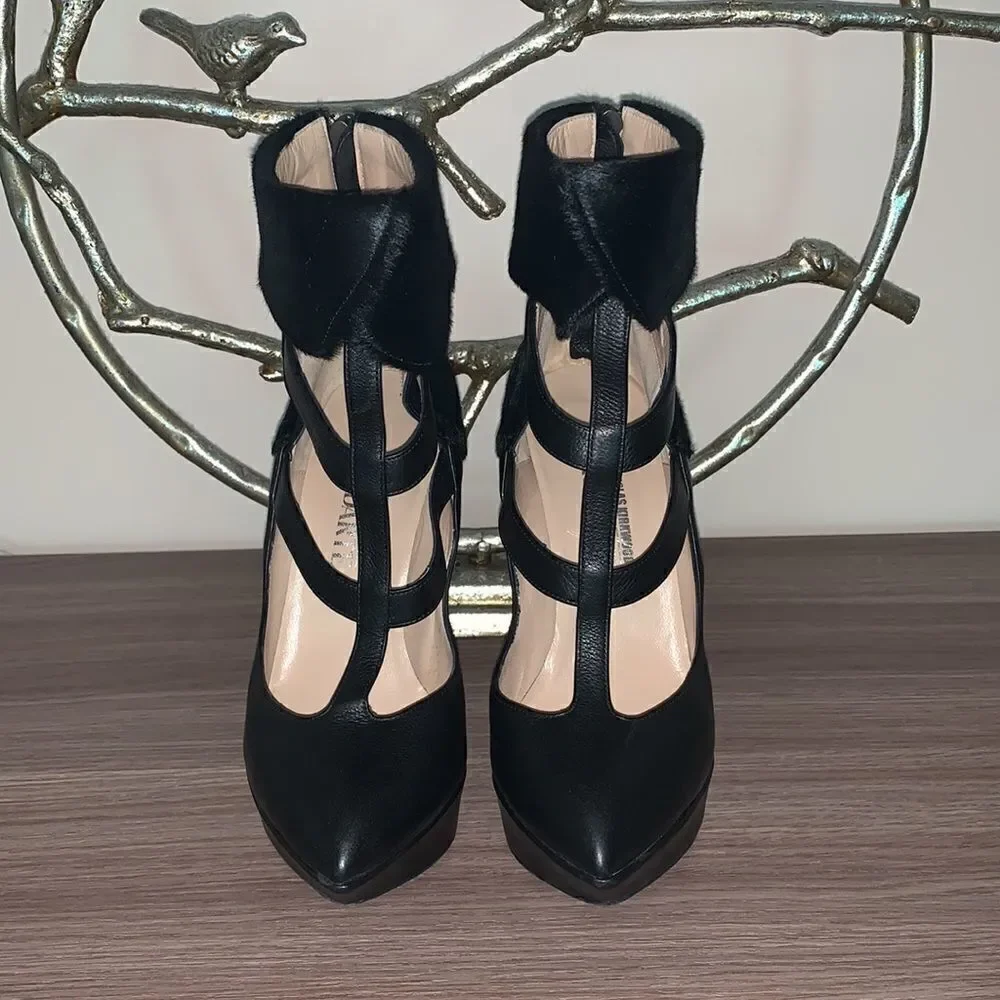 Nicholas Kirkwood x Rodarte platform booties shoes